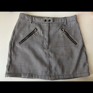 UO Gingham Mini Skirt